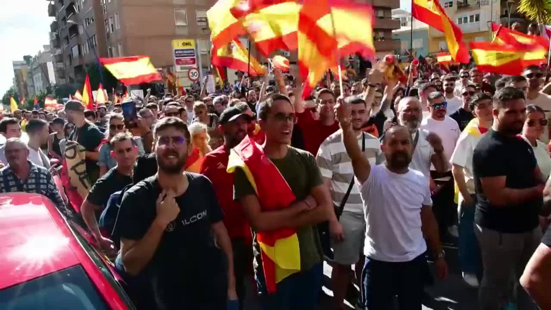 Las protestas de Almería se trasladan a la sede del PSOE