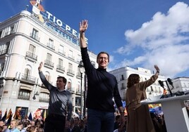 Feijóo, ante cientos de miles de personas contra la amnistía: «Sánchez ha comprado la impunidad de sus socios»