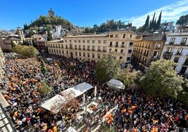 Más de 36.000 granadinos lo dicen alto y claro: No a la Ley de Amnistía y sí a la unidad de España
