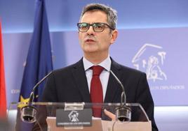 Bolaños ve la amnistía «impecable desde el punto de vista constitucional» tras rechazarla durante años