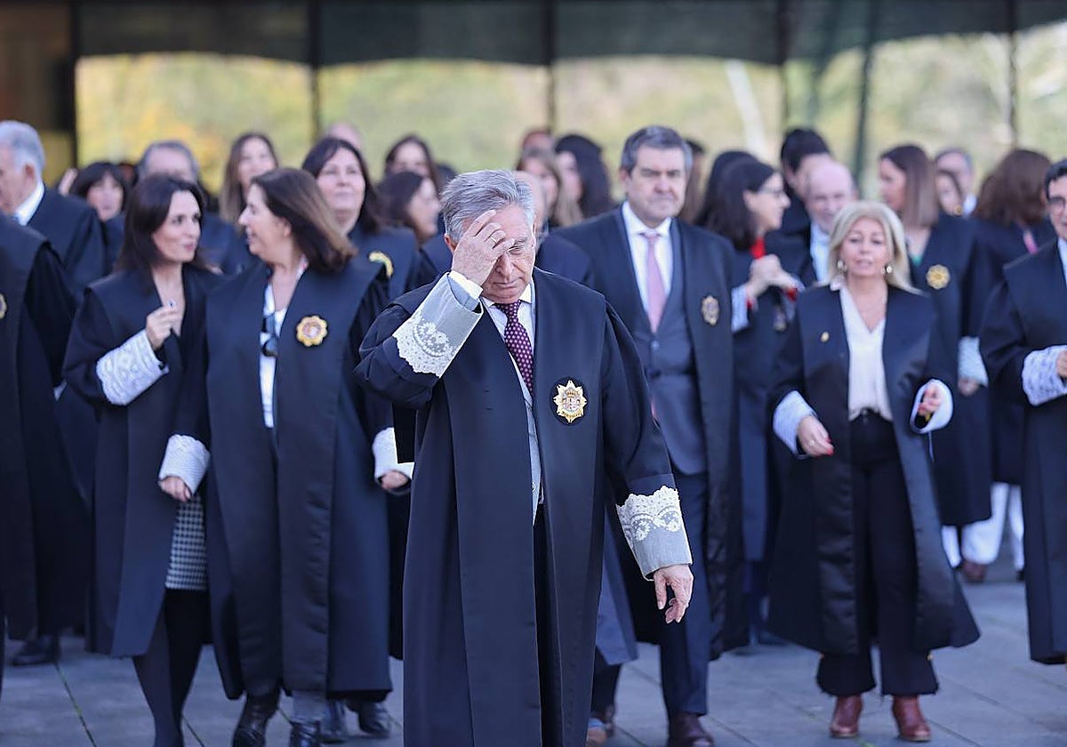 Jueces, fiscales y profesionales en la Ciudad de la Justicia de Córdoba