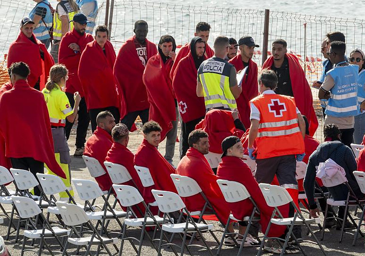 Llegada de inmigrantes este martes a Lanzarote