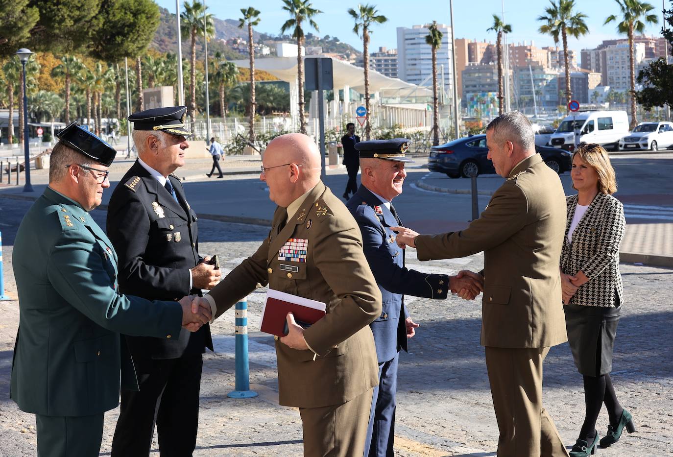 Fotos: Córdoba y la Base Logística del Ejército buscan inversores en Málaga