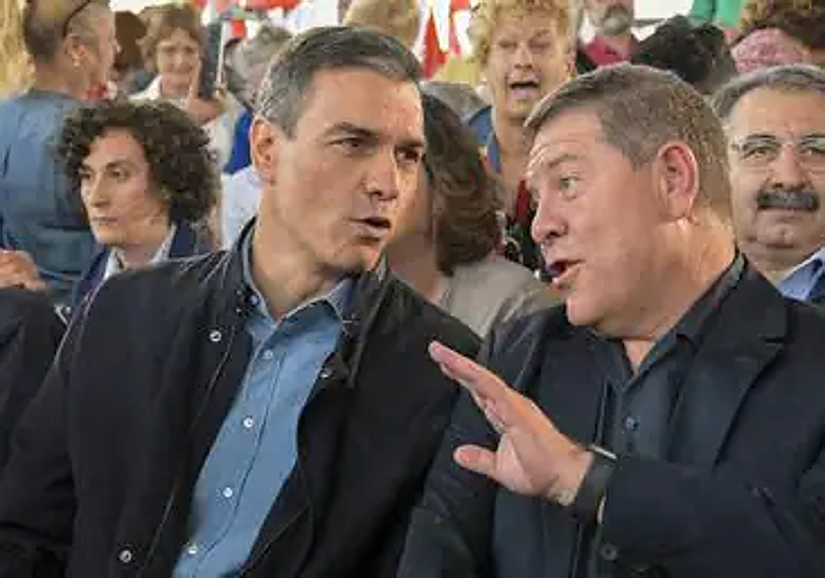 El presidente García-Page se ausentará este miércoles del debate de investidura de Sánchez