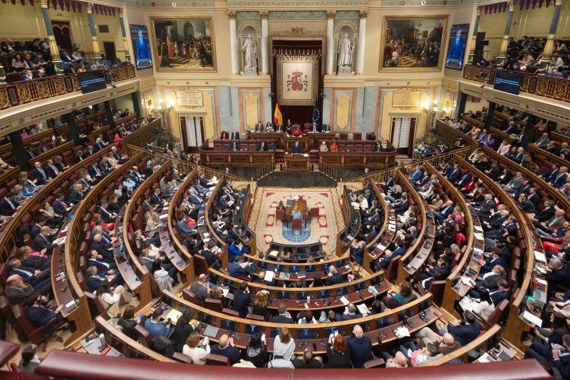 El Congreso de los Diputados, al completo