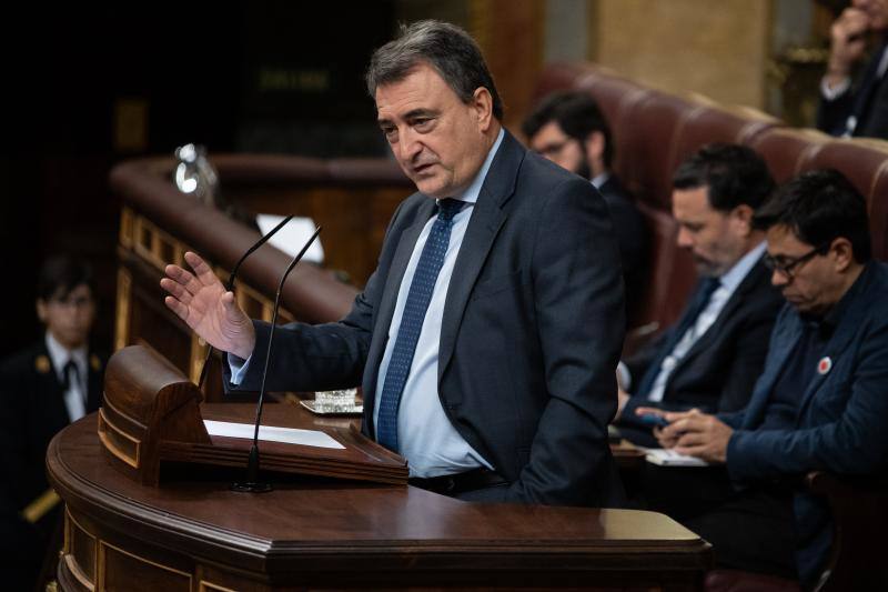 El portavoz del PNV en el Congreso, Aitor Esteban