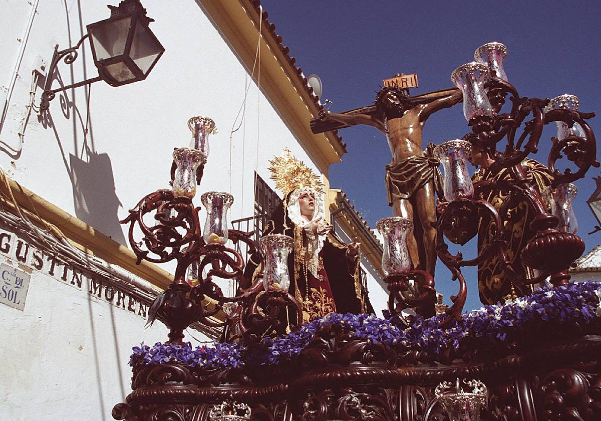 El Cristo de las Penas, el Domingo de Ramos de 2001