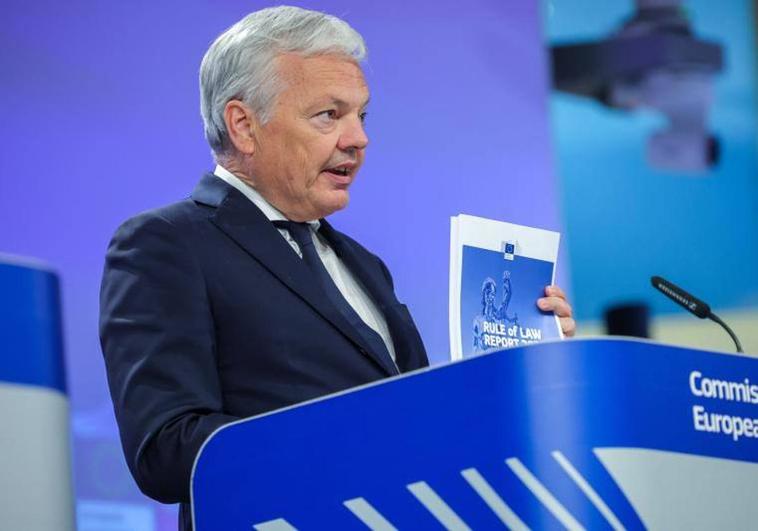 El comisario europeo de Justicia, Didier Reynders