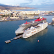 Canarias ha recibido un 86% más de cruceristas este 2023