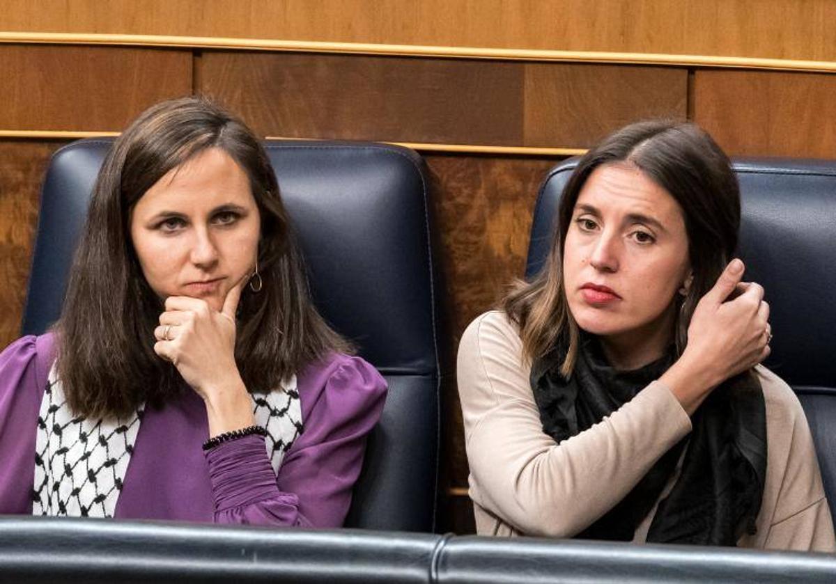 Las ministras Ione Belarra e Irene Montero, previsiblemente, saldrán del Gobierno