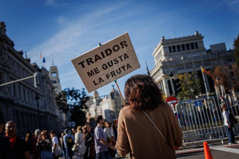 Referencia a las palabras que la presidenta de la Comunidad de Madrid, Isabel Díaz Ayuso, pronunció contra Pedro Sánchez