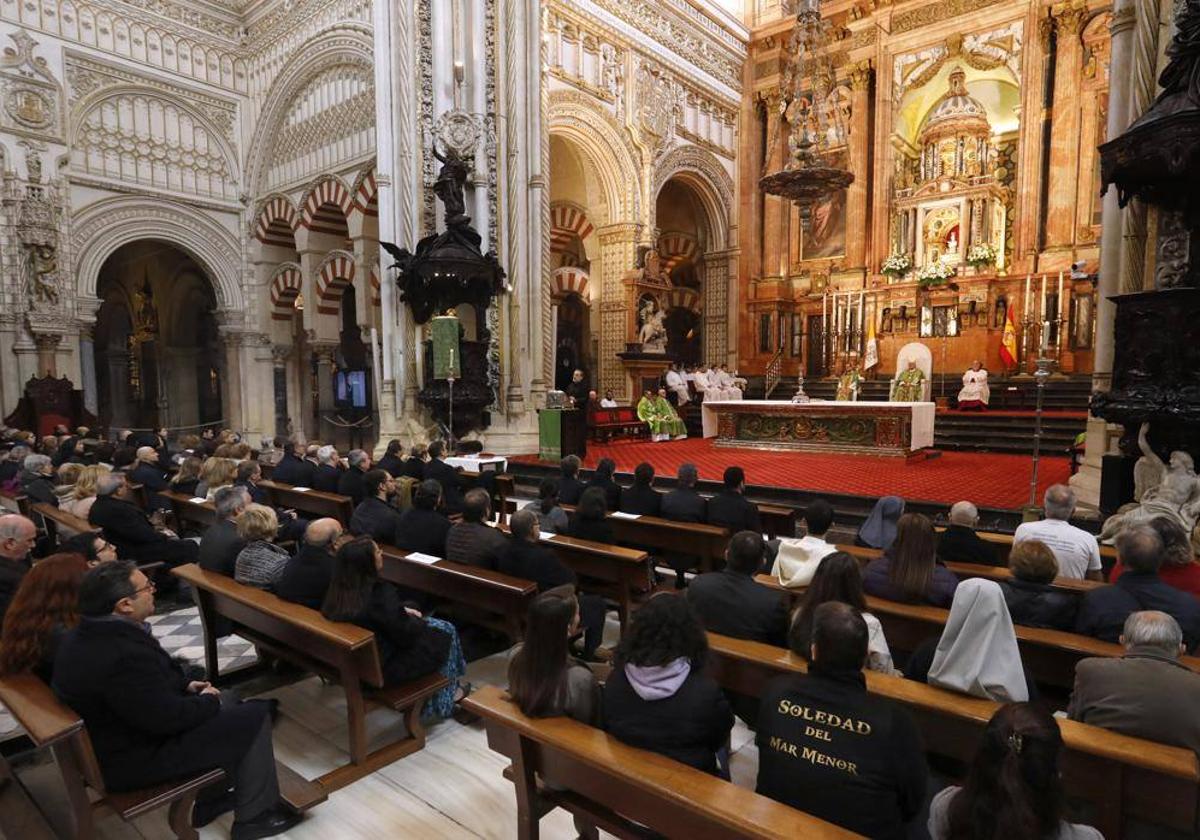 Misa en la Santa Catedral de Córdoba