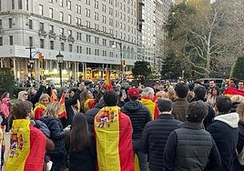 Nueva York clama contra la amnistía: así ha sido la manifestación convocada en Central Park