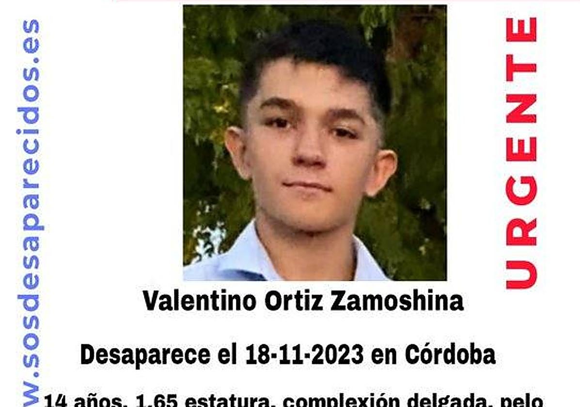 Localizan al niño de 14 años desaparecido en Córdoba desde este sábado