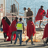 Más de 200 migrantes y 17 traslados a hospital en la Ruta Canaria