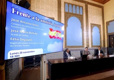 El foro del PP de Córdoba sobre la ley de amnistía, en fotos