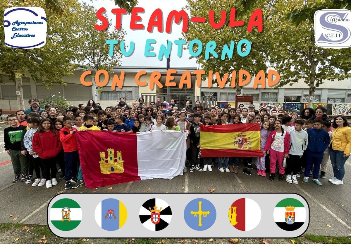 El colegio de Yeles desarrollará durante dos cursos el proyecto &#039;Steam-ula tu entorno con creatividad&#039;