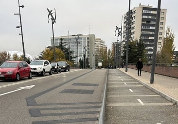 Valladolid borra ya las marcas de los carriles bus-taxi suprimidos