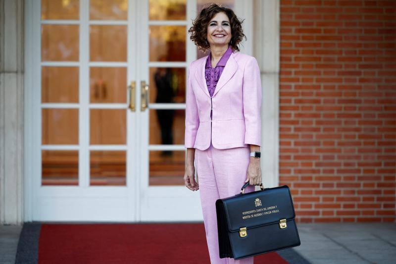 La vicepresidenta cuarta del Gobierno y ministra de Hacienda, María Jesús Montero