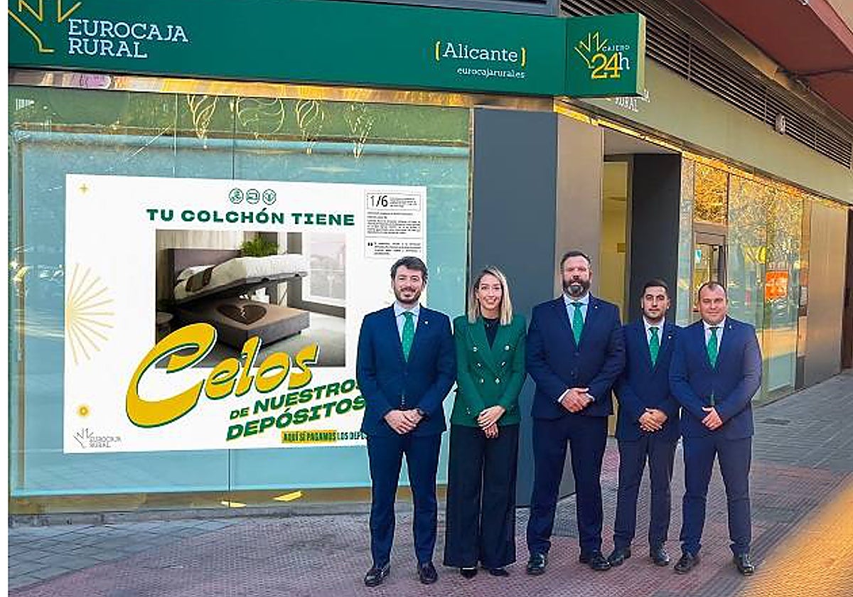 Eurocaja Rural abre su segunda oficina en Alicante capital