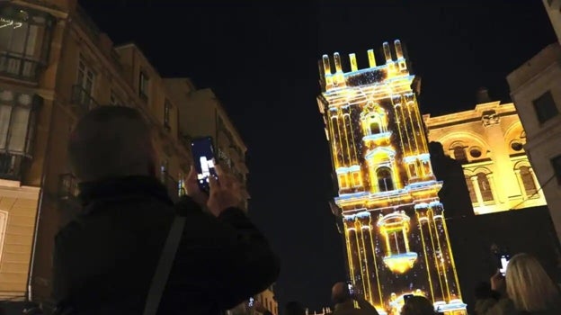 Videomapping sobre la Catedral