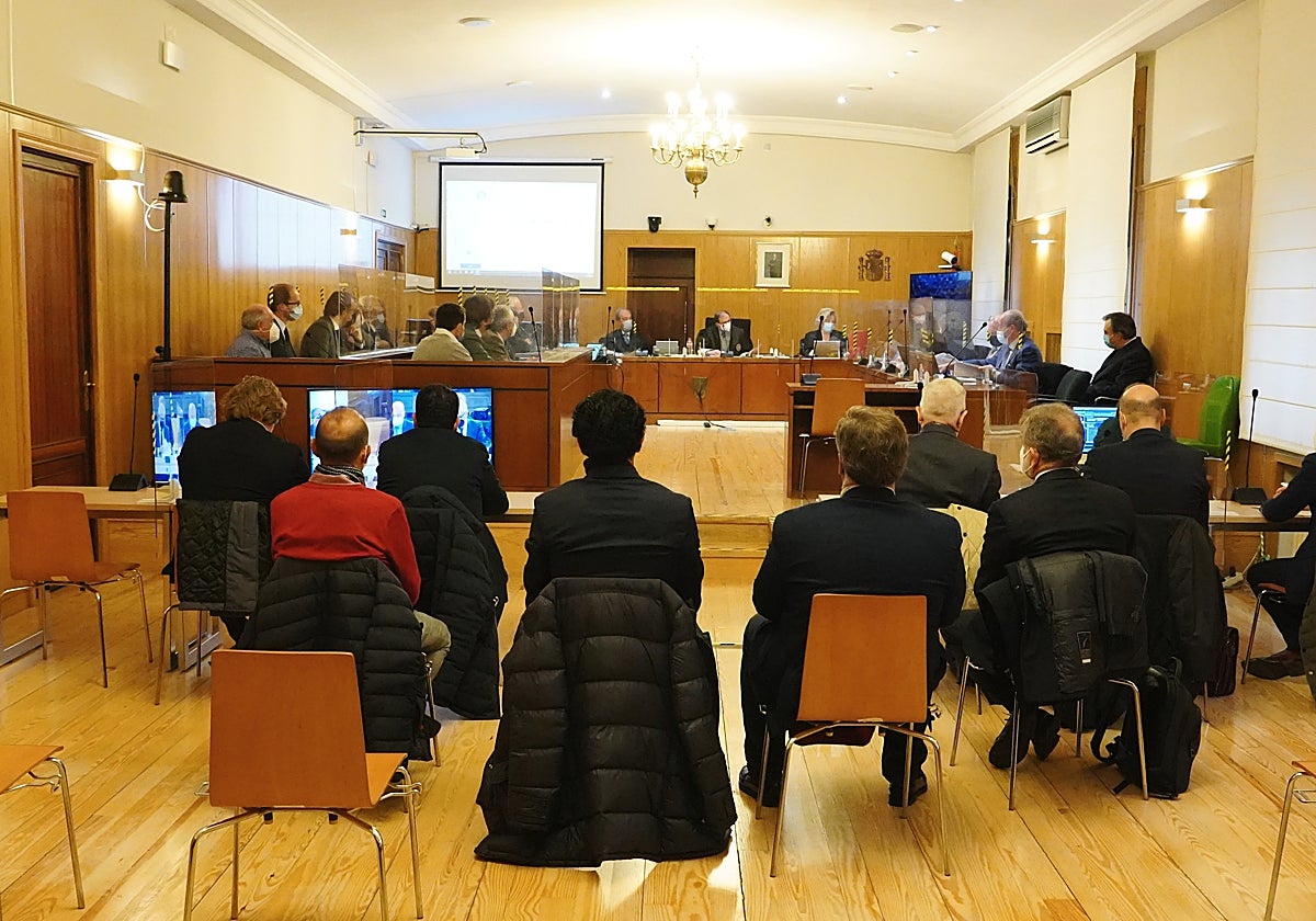 Vista por el caso de la 'Perla Negra' en la Audiencia en 2022