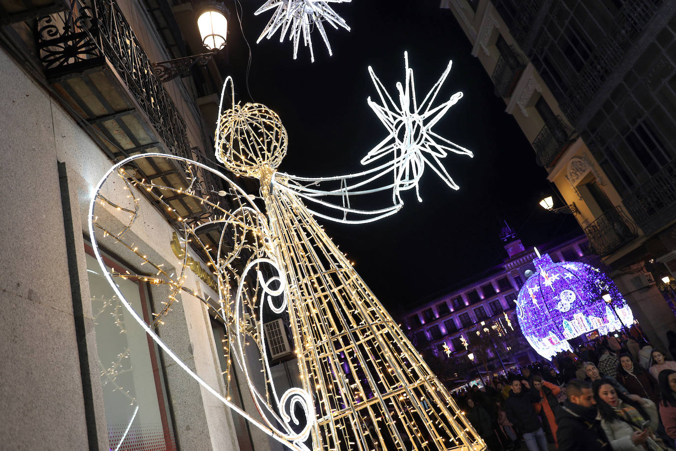 Así ha sido el encendido de luces de la Navidad en Toledo 2023