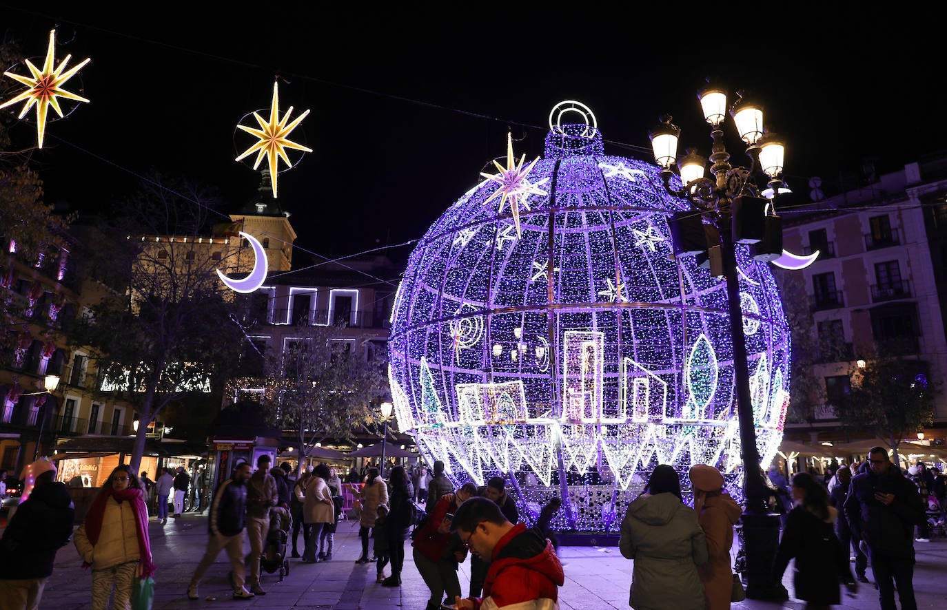Así ha sido el encendido de luces de la Navidad en Toledo 2023