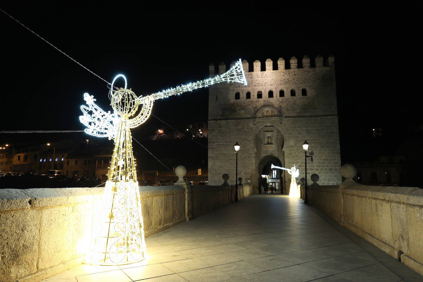 Así ha sido el encendido de luces de la Navidad en Toledo 2023