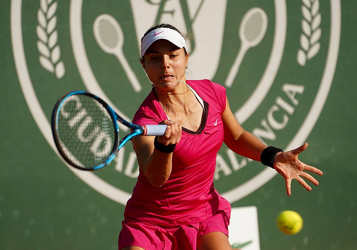 Imagen de la tenista Victoriya Tomova