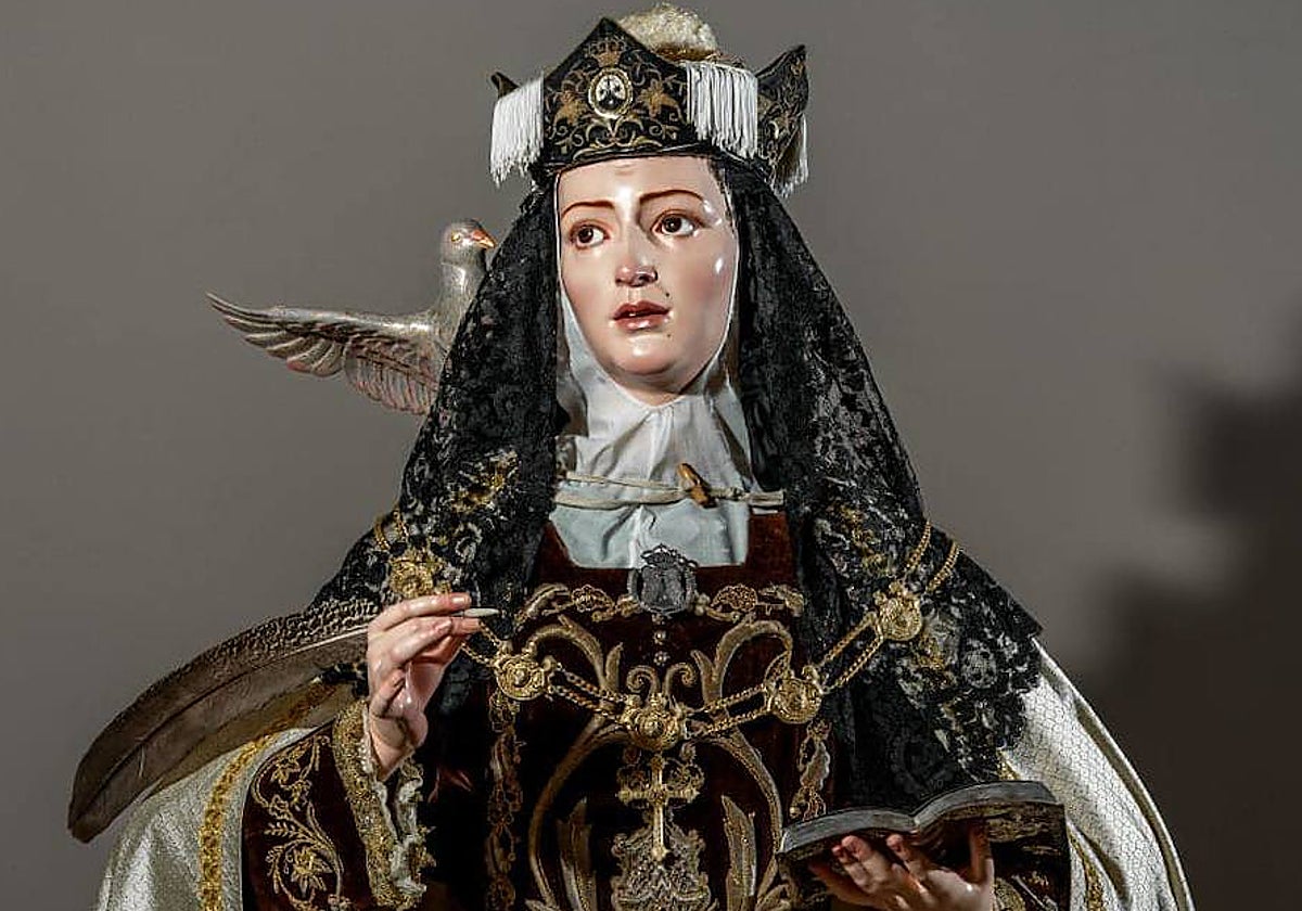 La imagen de Santa Teresa para México que se bendice el sábado en Córdoba