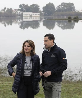 Imagen secundaria 2 - Juanma Moreno y Teresa Ribera ya están en Doñana para firmar el acuerdo sobre la gestión hídrica del parque nacional, el primer gran consenso entre la Junta de Andalucia y el Gobierno de Pedro Sánchez