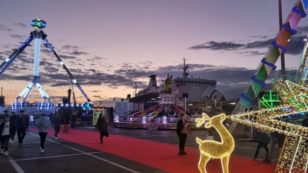 El Puerto de Almería albergará la tradicional feria de Navidad Almeripark.