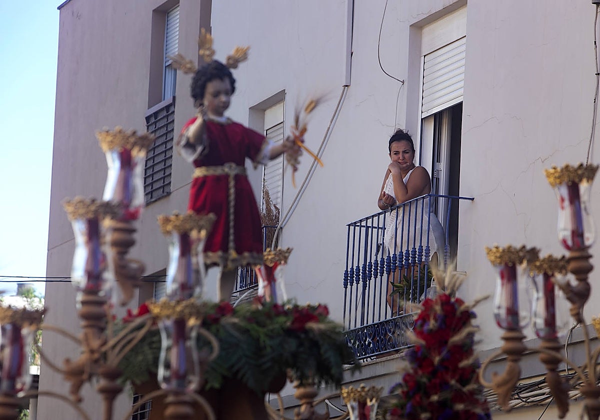 Procesión del Dulce Nombre de Jesús de la hermandad de la Estrella, en 2022