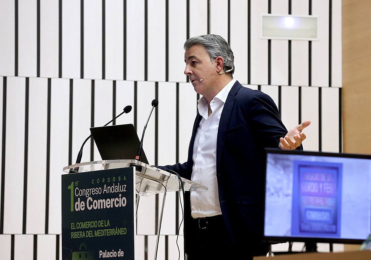 Laureano Turienzo, en la conferencia sobre comercio