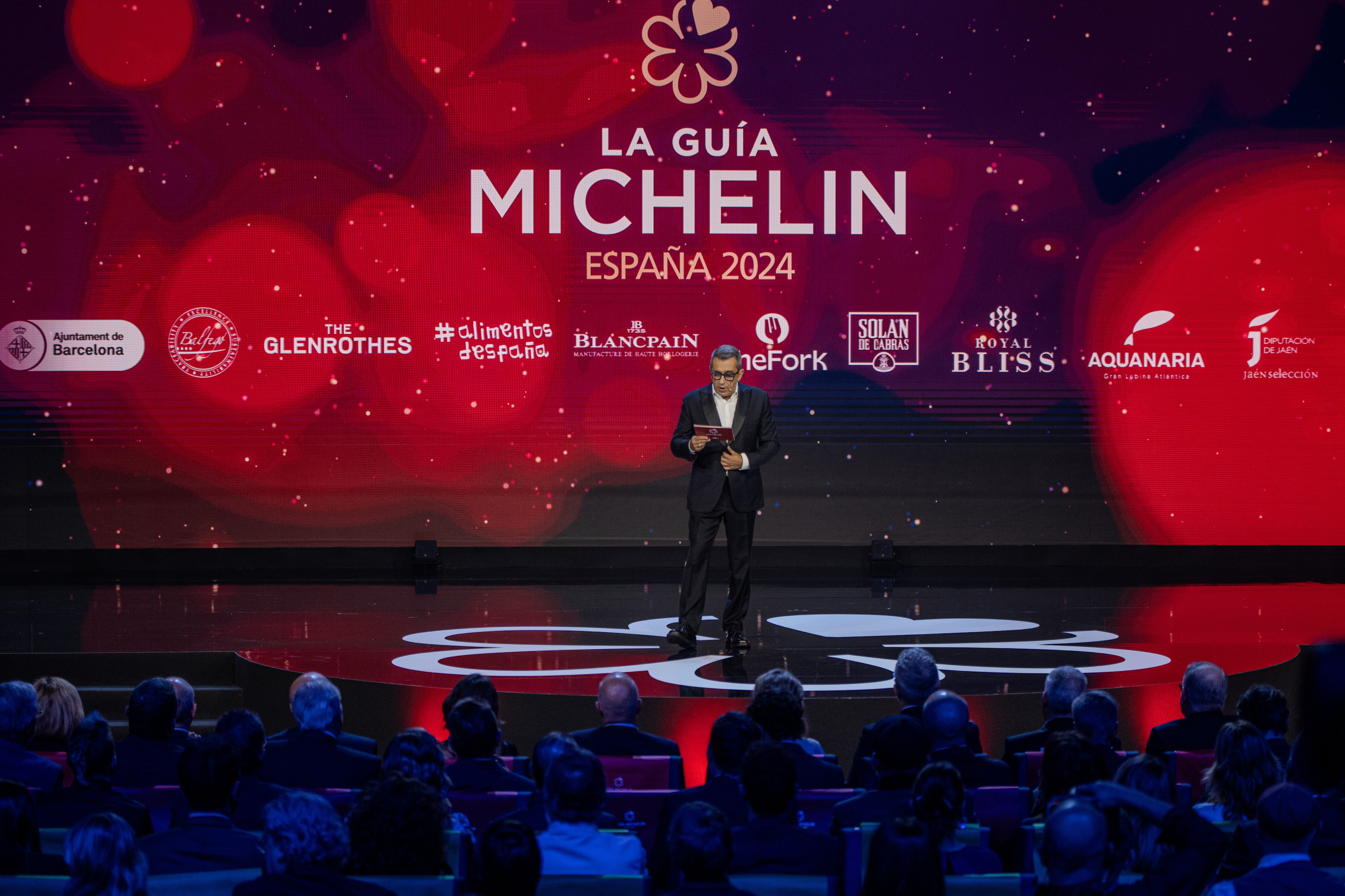 Andreu Buenafuente conduce la gala en al que se han dado a conocer las Estrellas Michelin