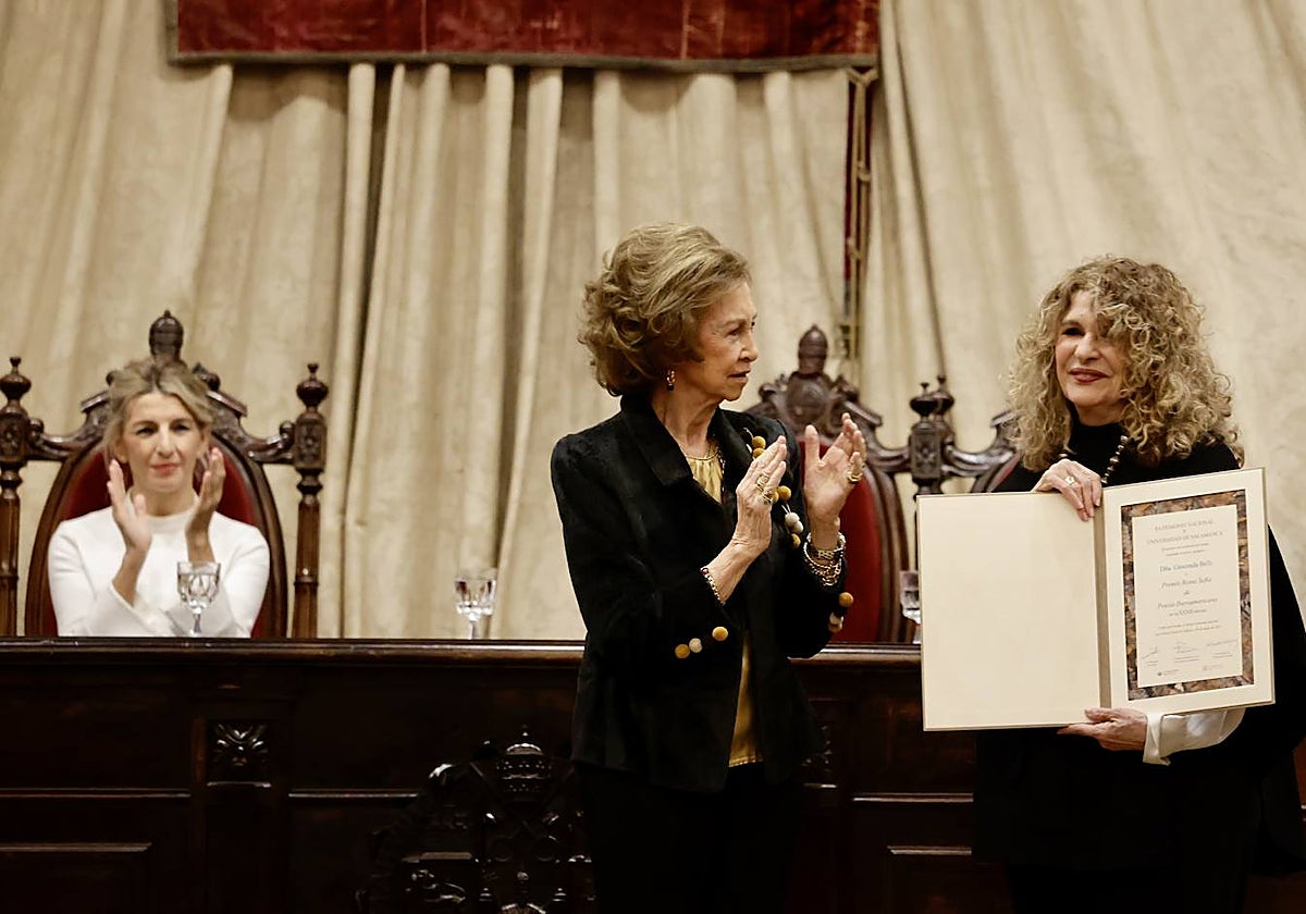 La reina Sofía entrega el Premio de Poesía Iberoamericana a la nicaragüense Gioconda Belli