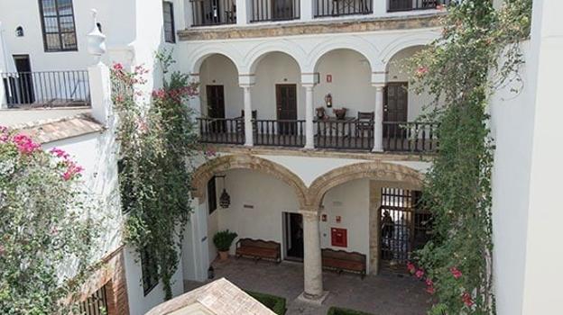 Interior del hotel de las Casas de la Judería