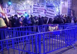 La Justicia avala el veto a la convocatoria para rezar el Rosario en Ferraz
