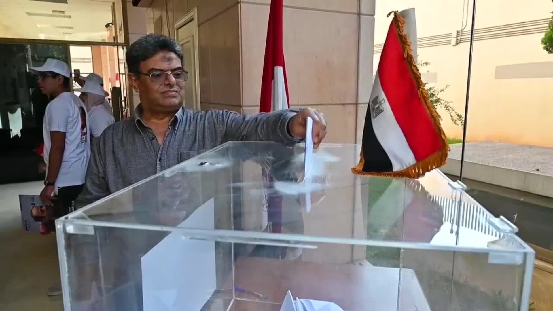 Votación anticipada en las elecciones presidenciales de Egipto en la