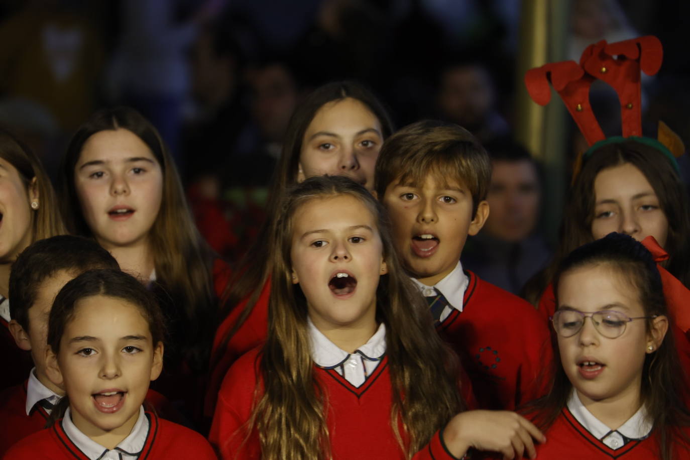 Fotos: el multitudinario encendido del alumbrado de Navidad en Córdoba