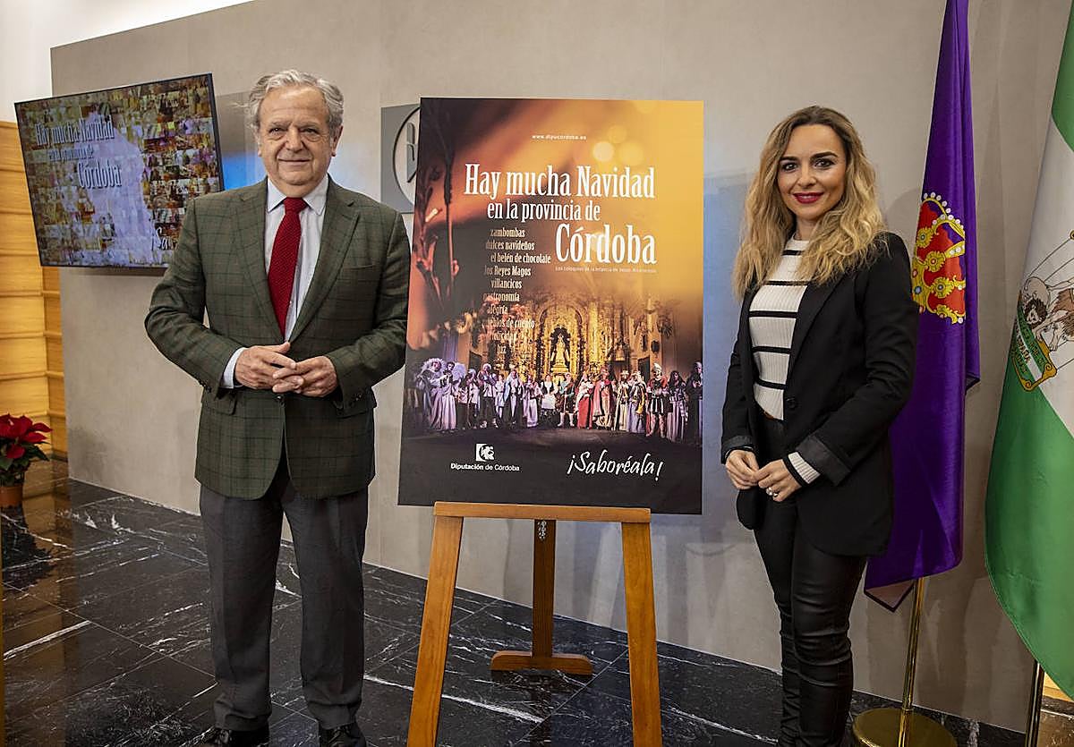Salvador Fuentes y Narci Ruiz durante la presentación de la campaña