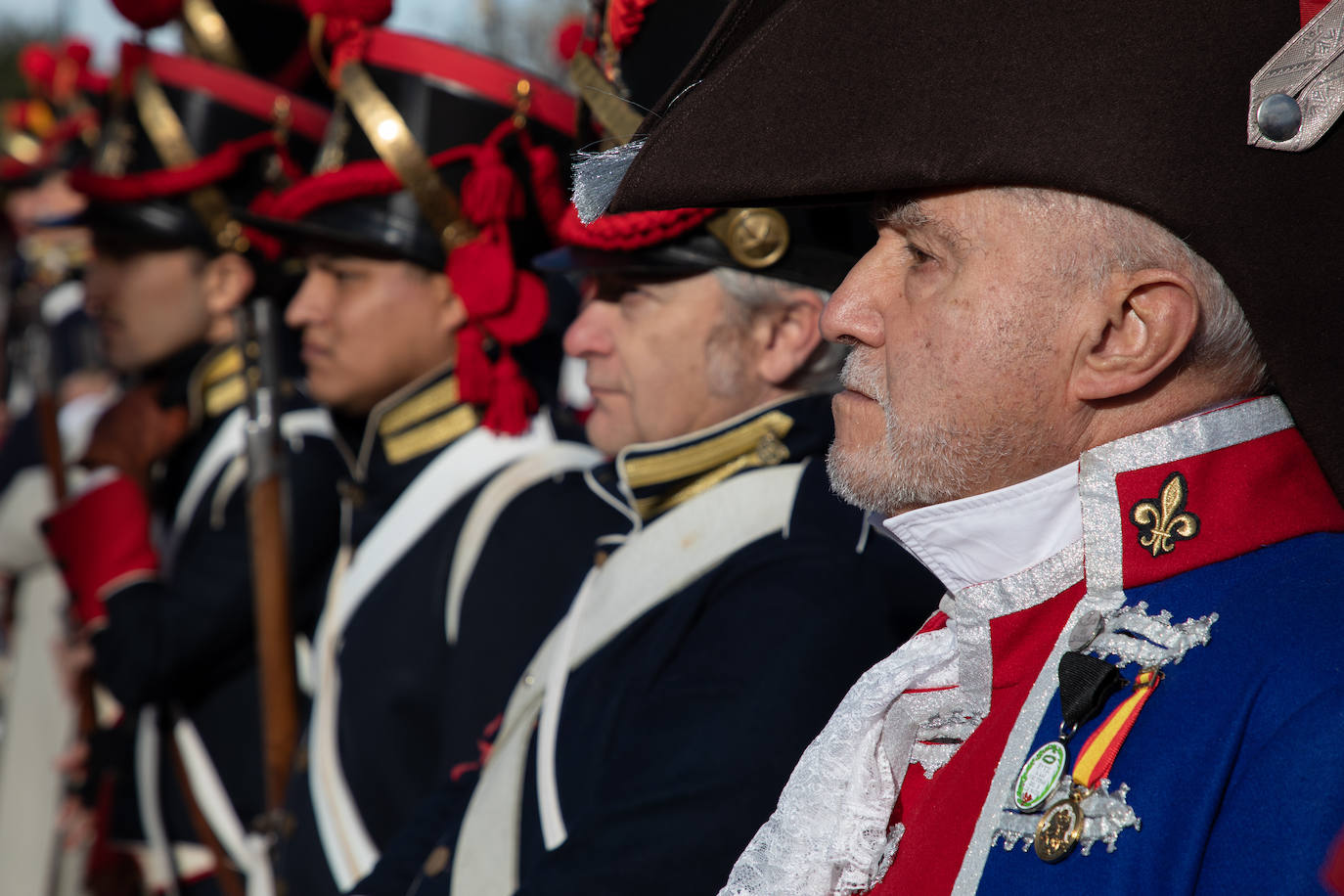 La recreación histórica de la batalla de Somosierra, en imágenes