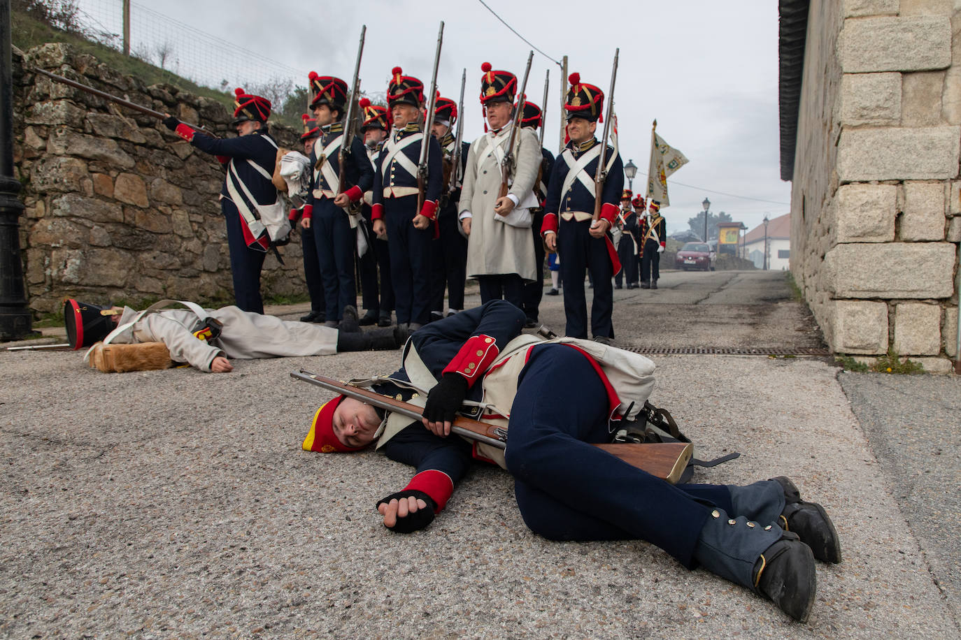 La recreación histórica de la batalla de Somosierra, en imágenes