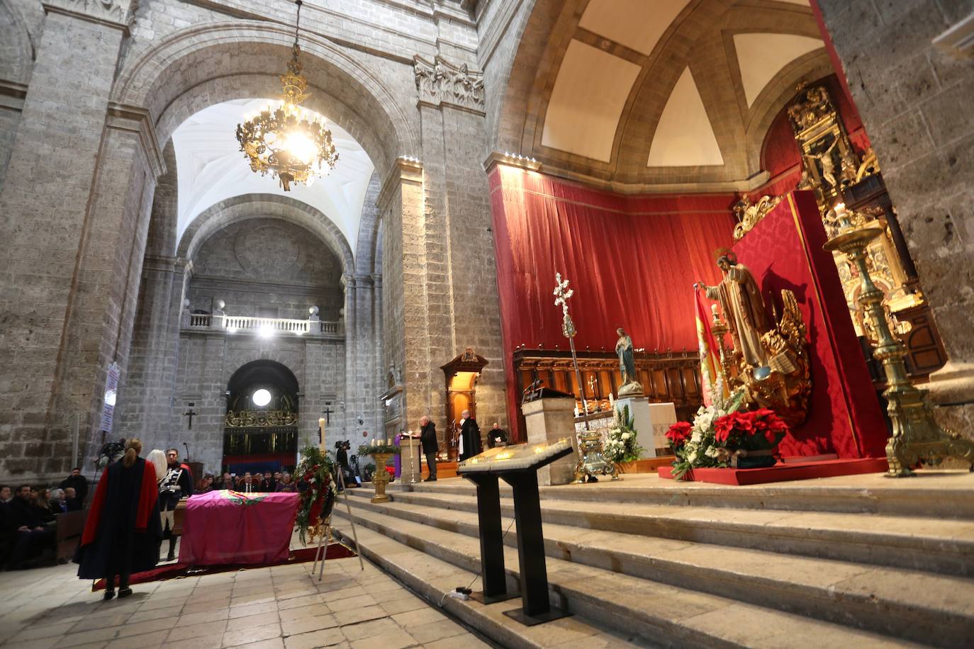 Funeral celebrado en la Catedral de Valladolid
