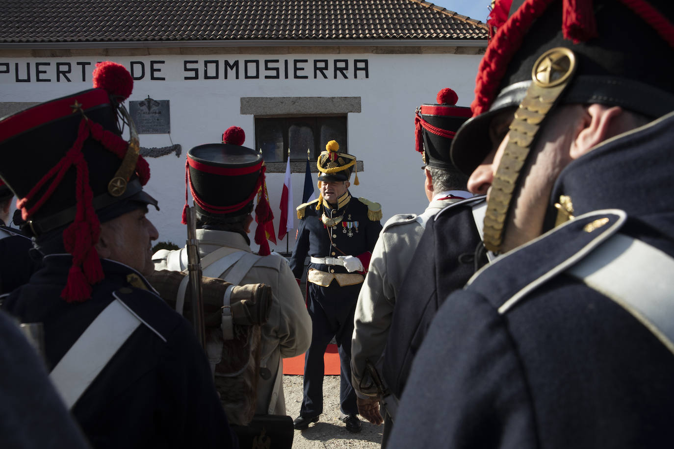 La recreación histórica de la batalla de Somosierra, en imágenes