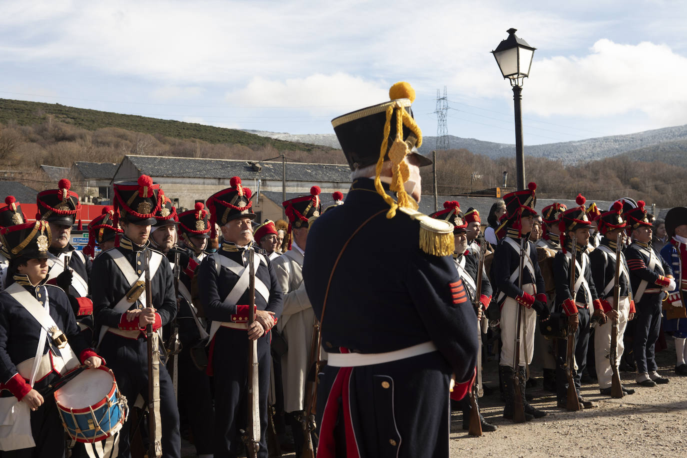 La recreación histórica de la batalla de Somosierra, en imágenes