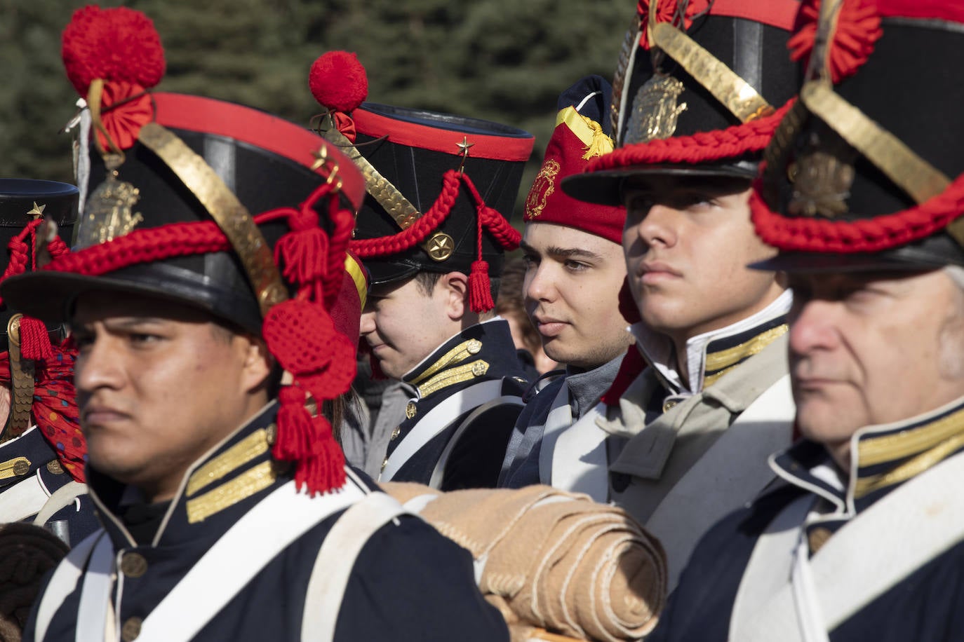 La recreación histórica de la batalla de Somosierra, en imágenes
