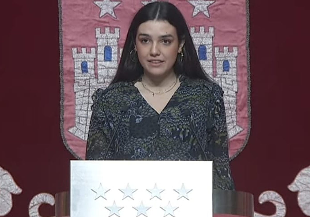 Elisa Lapastora, la joven que ha intervenido en Sol