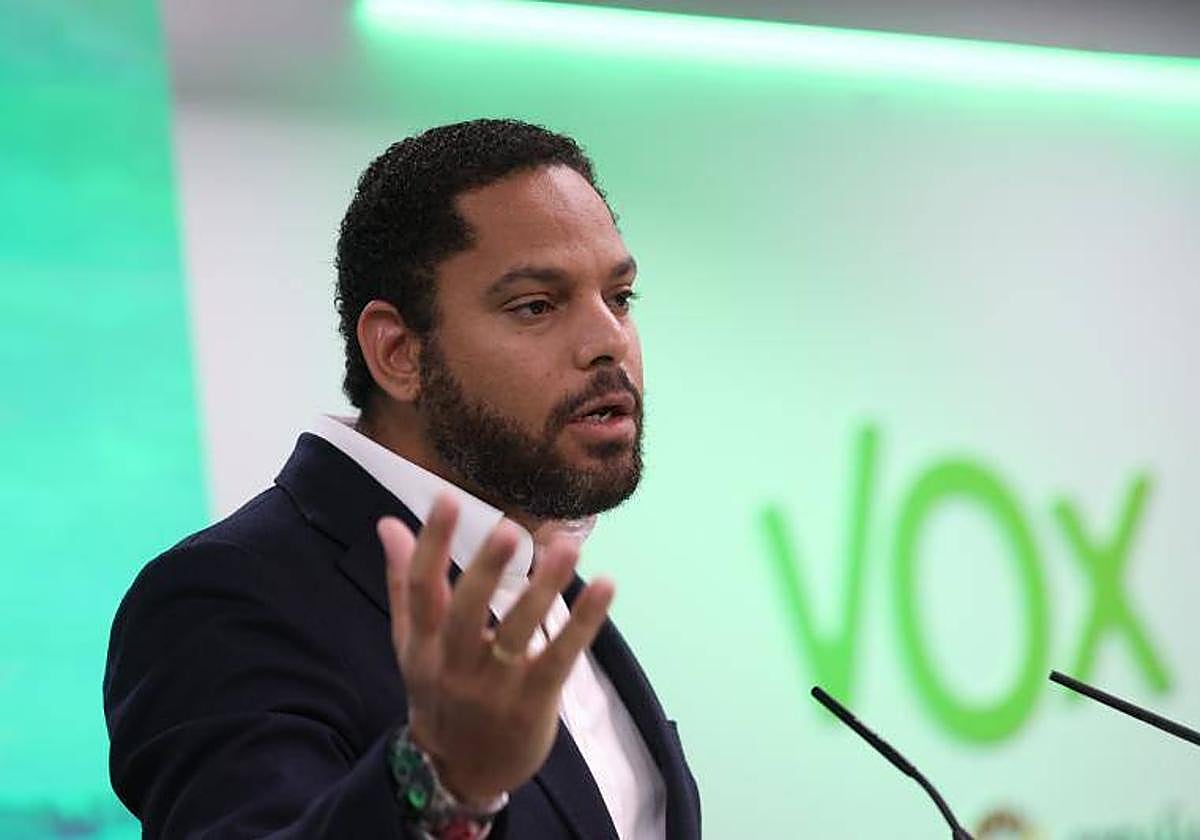 El secretario general de Vox, Ignacio Garriga